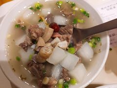 猪血猪肺汤-椰小调.儋州米烂(名门店)