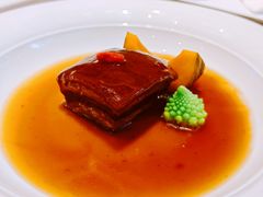 程府毛氏红烧肉搭贝贝南瓜四小菜-程府宴-国宴(南长街·四合院店)