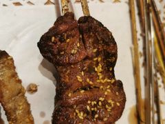 原油羊腰子-聚串门儿·东北烧烤(信义坊店)