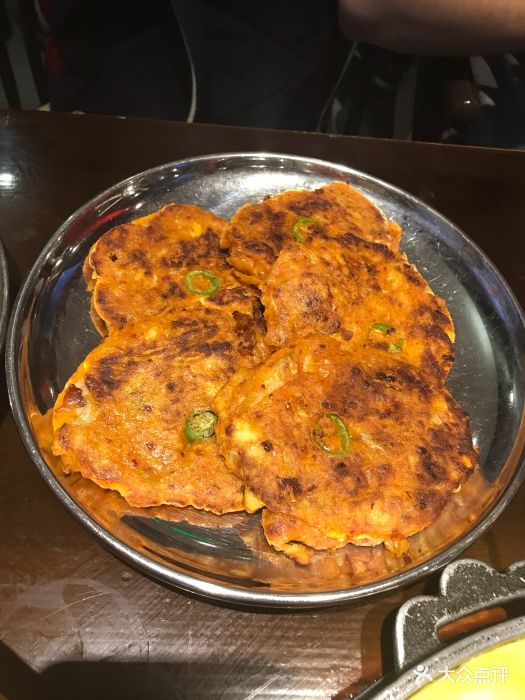 青瓦炭韩潮烤肉(楚河汉街店)泡菜饼图片 - 第73张