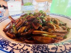 清炒鳝丝-洞天食府(北大街店)