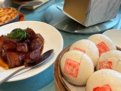 红烧肉-奎元馆.百年奎元.非遗传承(西湖边的解放路店)