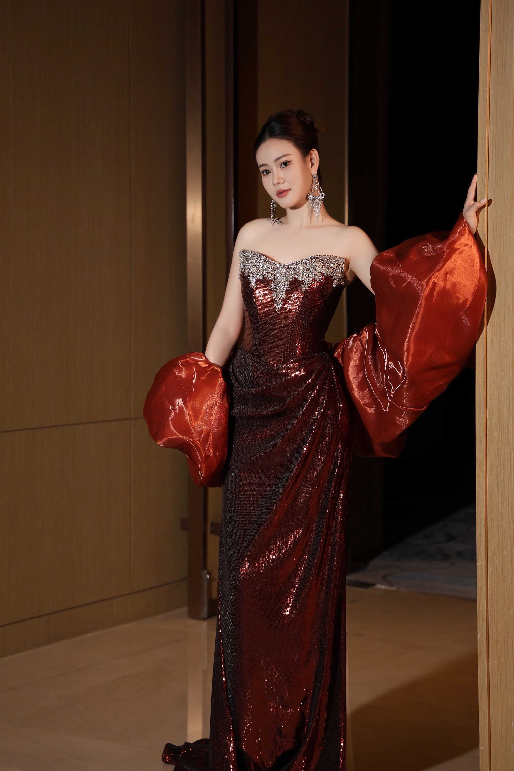 红毯女明星 超有氛围感的出片神裙