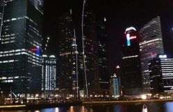 巴里由美 6月在新加坡拍摄杂志时候的夜景-KEIVON HAIR·崎宏