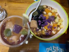 红豆芋圆冰-猪脑壳凉面(武陵源店)