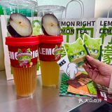小阳人康复后的第一杯奶茶🥤——柠檬向右鸭屎香奶茶🥤