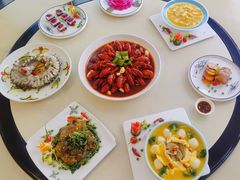 -七的湖·晚芳亭·阳澄湖农家菜·大闸蟹(莲花岛店)