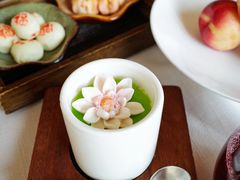 一朵千娇照水白莲-蘇锦宴·淮扬菜烤鸭·小院(三元桥霄云路店)
