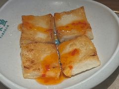 香煎鱼饼-淘米捞·米汤脆鲩鱼火锅(福田皇岗店)