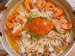 膏蟹拌面-十面欢腾·海鲜面·台式Bistro(长乐路店)