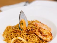 XO酱海鲜意面-棒约翰比萨·意面(张江店)