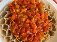 西红柿浇汁莜面-西贝莜面村(上海百联西郊店)