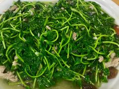 皮蛋高汤豆苗-长平肥姐白粥·海鲜打冷