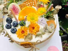 喜上眉梢森系动物奶油水果蛋糕-艾加柒克蛋糕茶歇甜品台(春熙路店)