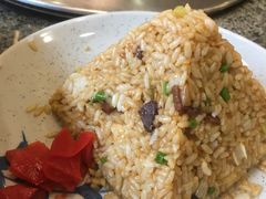 蒜香牛排炒饭-梦山水日本烧肉(五四广场店)