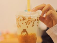 芋圆南瓜鲜奶-九秋茶铺(三里屯店)