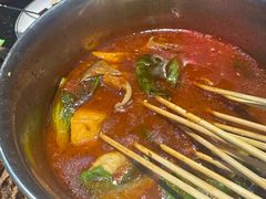 麻辣涮大片毛肚-冰城小镇音乐串吧·聚会餐厅(百子湾店)