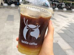 橘金气泡美式-瑞幸咖啡(洛阳正大广场店)