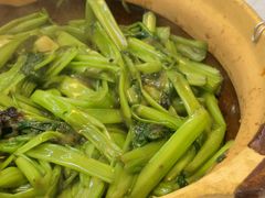 虾酱啫通菜-天宝食坊·啫啫煲大排档(西华路店)