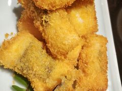 纸包海苔鱼排。-柒园·三十年创意杭帮菜(龙湖滨江天街店)