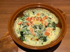 奶汁鸡肉焗菠菜-萨莉亚意式餐厅(杭州西溪龙湖天街店)