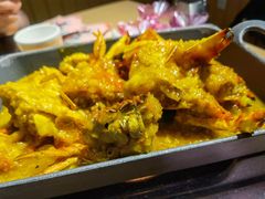 特色花盖蟹（蒜香味）-街角等你.大连海鲜烧烤.经典铁板海鲜串(西安路店)