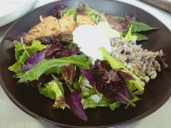 低温柑橘辣椒三文鱼配温泉蛋-食间牛排(湖西路店)