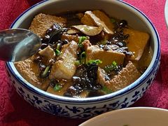 木耳焖豆腐-园林美食城·本土农家菜(杨和镇店)