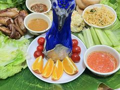 -沐毫傣泐云南菜孔雀宴•手抓饭傣味烧烤(曼听公园店)