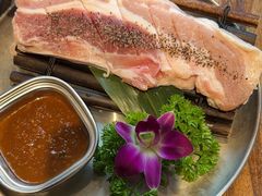 -明洞阿姨·韩式酱蟹烤肉·创意料理(三元桥店)