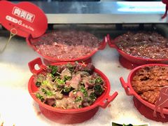 香菜牛肉-成都你六姐·牛肉冒菜·麻辣香锅(长泰广场店)
