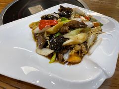 木须炒牛肉片-清真西北风味餐厅