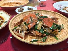 姜葱炒兰花蟹-隆都四季香饭店(碧海路店)