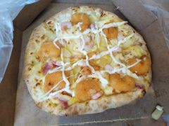 香甜菠萝双虾比萨-达美乐比萨(武定店)