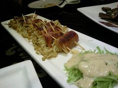 培根蘑菇卷-院落创意菜