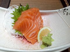 三文鱼刺身-天万日本料理(石景山万达店)