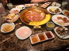 水煎肉-猪啊牛呀羊啊铜盘烤肉(正大广场店)