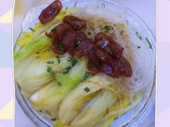 香腸蒸娃娃菜-京尊烤鸭店JINGZUN(春秀路店)