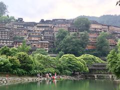 -西江千户苗寨-百年吊脚楼