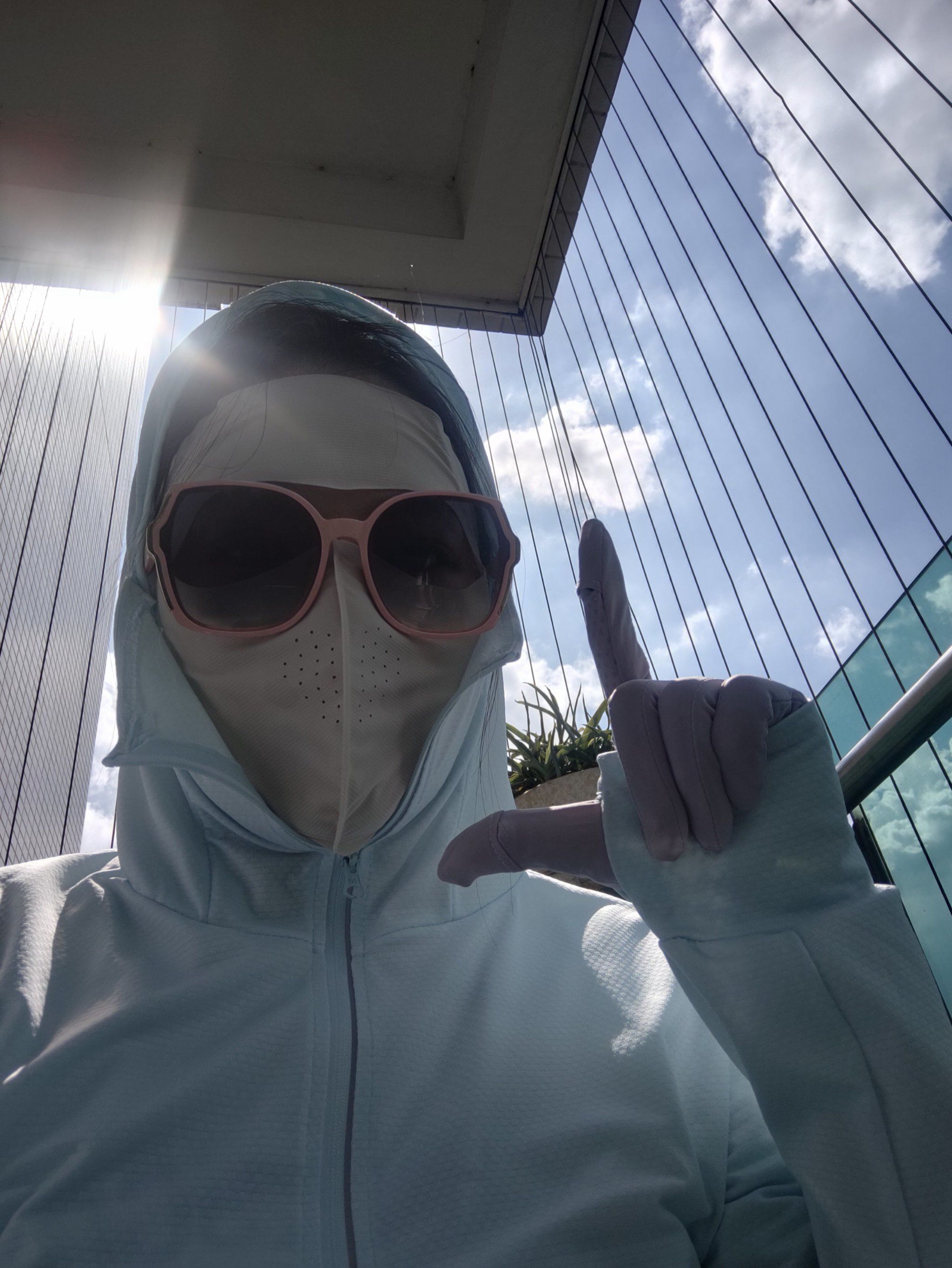 我的防护服穿梭日常