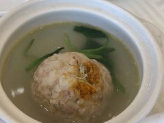 蟹粉狮子头-怡园饭店-餐厅(四望亭店)