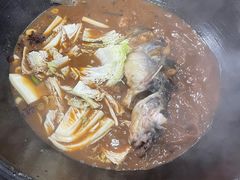 -北京龙庆四季香农家饭庄·灶台鱼·碳烤虹鳟鱼(龙庆峡店)