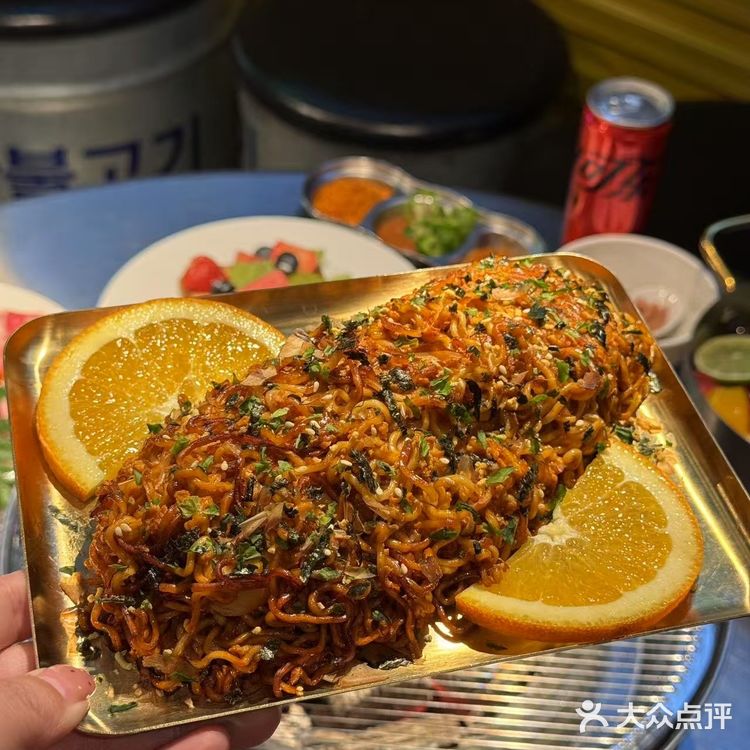 炭烤肉食享受