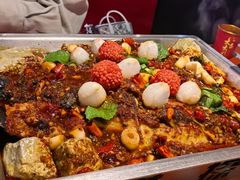 保定荔枝怪味烤鱼-喵探烤鱼·活鱼烤(北唐总店)