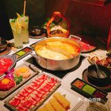 泰式冬阴功🌶️+咖喱锅😋双倍🈵️足