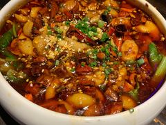 干锅肥肠-绿茶餐厅(乐峰广场店)