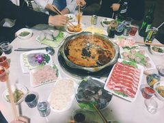 红汤锅底（大锅）-枇杷园食为鲜火锅(南山店)