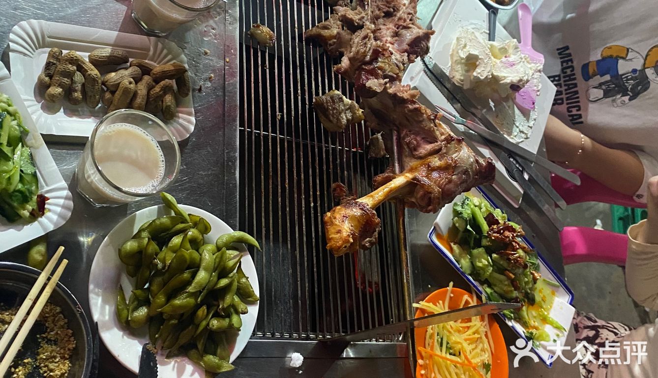 烤羊腿