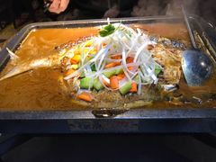 酱香烤鱼-探鱼·鲜青椒爽麻烤鱼(天一广场店)