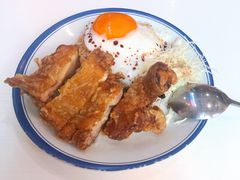 金牌生炸脆嫩鸡腿-食运茶餐厅(文化宫店)